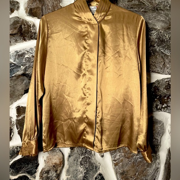 VINTAGE GOLD blouse - Picture 4 of 5